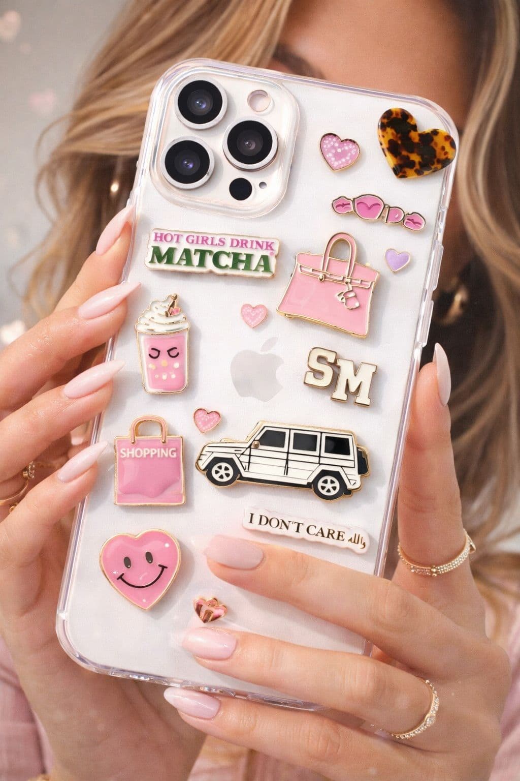 Phone Sticers Mockup