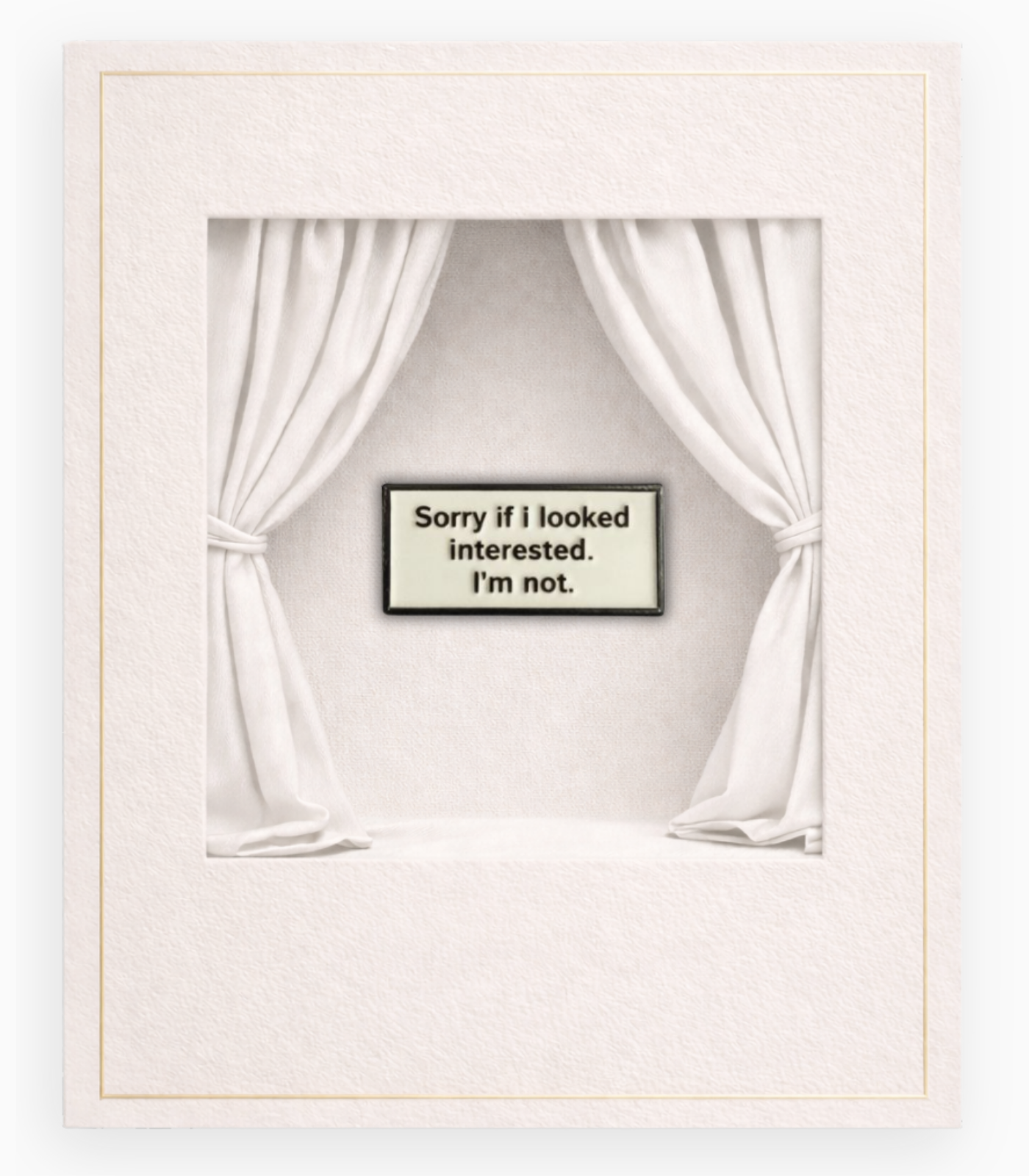 SORRY IF I LOOKED INTERESTED IM NOT SORRY IF I LOOKED INTERESTED IM NOT. - Image 1